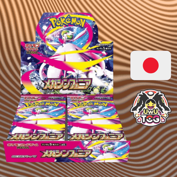 Display Japonaise de 30 Boosters Pokémon - M1S MEGA Symphonia - UwU TCG