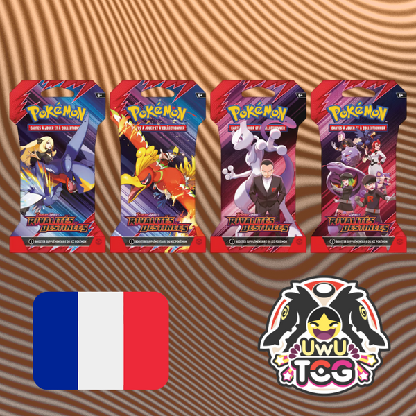 Blister Écarlate et Violet - EV10 - Rivalités Destinées (Modèles aléatoires)