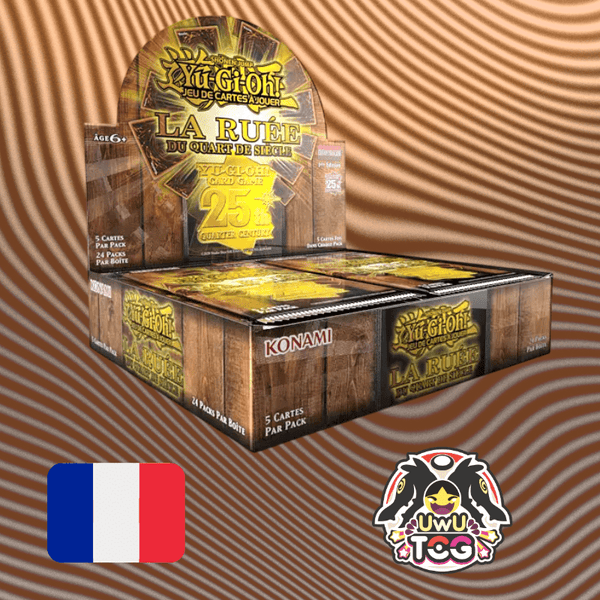 Display française Yu - Gi - Oh! – RA04 La Ruée du Quart de Siècle - UwU TCG