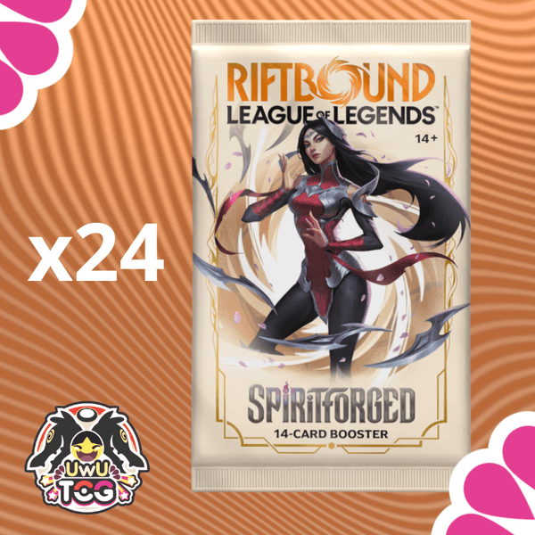[EN] Display Riftbound: League of Legends TCG - Spiritforged - 24 Boosters - UwU TCG