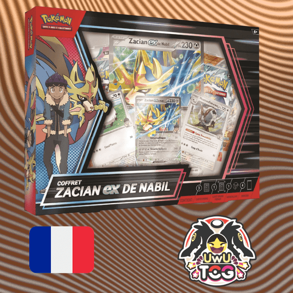 Pokémon Coffret Zacian Ex de Nabil - UwU TCG