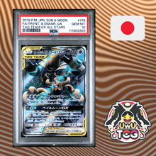 PSA 10 Desséliande & Noctunoir SR GX TAG TEAM GX ALL STARS GEM MINT - UwU TCG