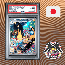PSA 10 Iono's Kilowattrel AR 104/100 SV9 Battle Partners GEM MINT - UwU TCG