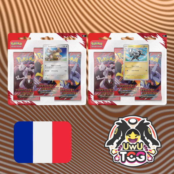 Tripack Écarlate et Violet - EV10 - Rivalités Destinées (Modèles aléatoires)